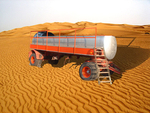 rollendes Meer in der W�ste